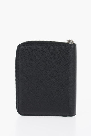 Mini Textured Leather RUGIADA Wallet