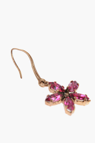 Orecchini in Ottone a Forma di Fiore