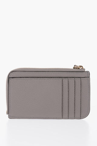 Textured Leather ALPHABET Card Holder