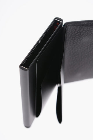 Textured Leather Card Holder