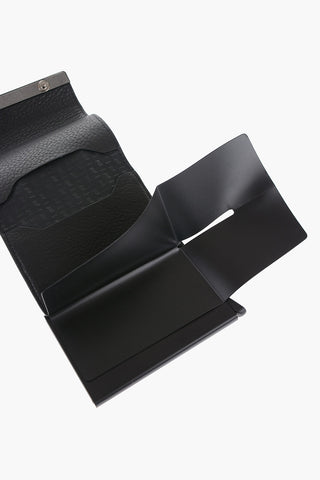 Textured Leather Card Holder
