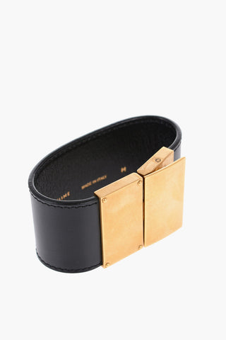 Maxi Band Leather Bracelet