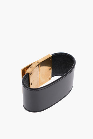 Maxi Band Leather Bracelet