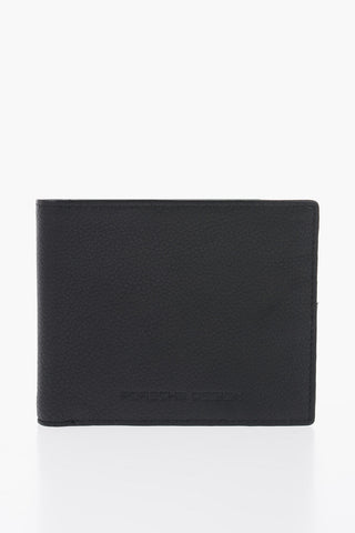 Textured Leather Wallet with Ton-On Ton Logo