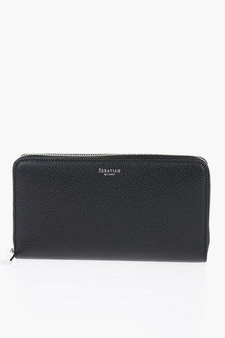Textured Leather RUGIADA Wallet