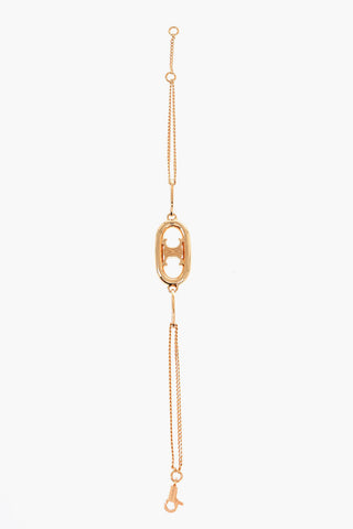 Golden-Effect Brass Bracelet