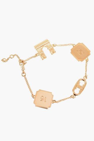 Bracciale Effetto Dorato RAYURE con Dettagli Logo