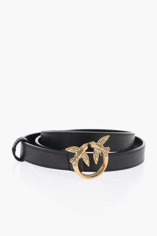 Solid Color Slim Leather Belt 20mm