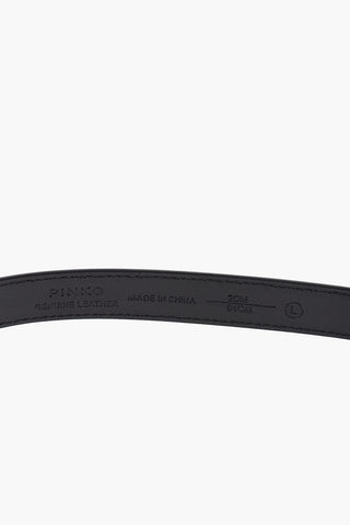 Solid Color Slim Leather Belt 20mm
