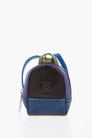 Leather Backpack Pendant Keichain