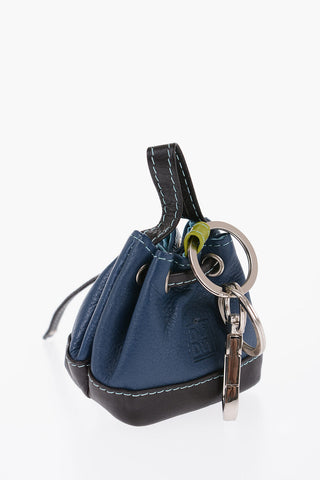 Leather Bag Pendant Keichain