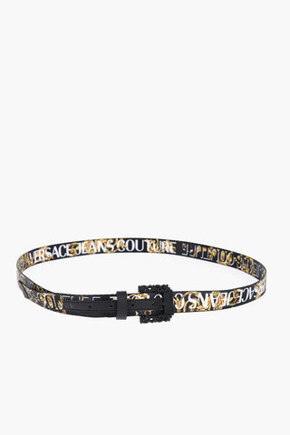 JEANS COUTURE Baroque Motif Belt 25mm
