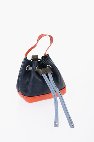Leather Bag Pendant Keichain