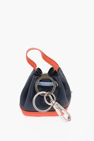 Leather Bag Pendant Keichain