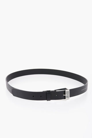 JEANS COUTURE Leeather Belt with studs 30mm
