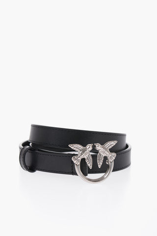 Solid Color Slim Leather Belt 20mm