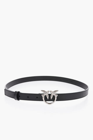Solid Color Slim Leather Belt 20mm
