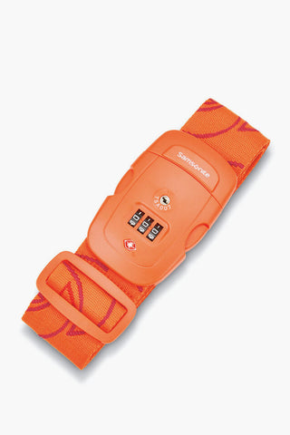 Safe Luggage Strap with 3 Combi Lock TSA