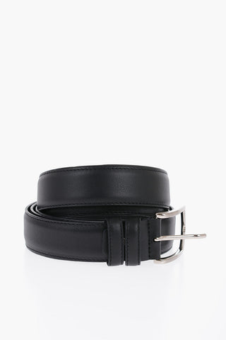 OLEGGINI Maxi Cintura In pelle 35mm