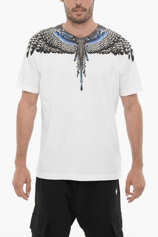 Crew-Neck GRIZZLY WINGS T-shirt with Print