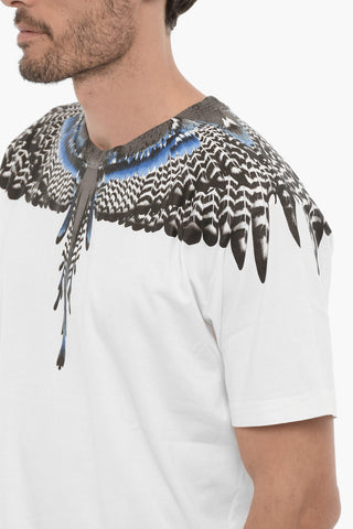 Crew-Neck GRIZZLY WINGS T-shirt with Print