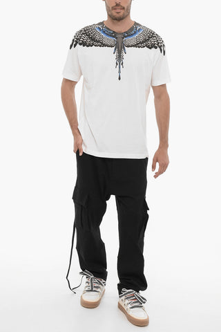 Crew-Neck GRIZZLY WINGS T-shirt with Print