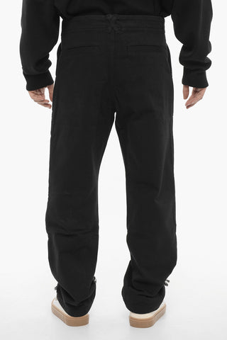 Jeans a Gamba Larga A Lavaggio Scuro 22cm