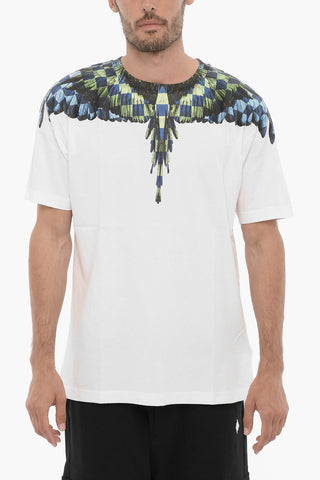 Regular Fit CHESS WINGS Crew-neck T-Shirt
