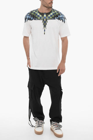 Regular Fit CHESS WINGS Crew-neck T-Shirt