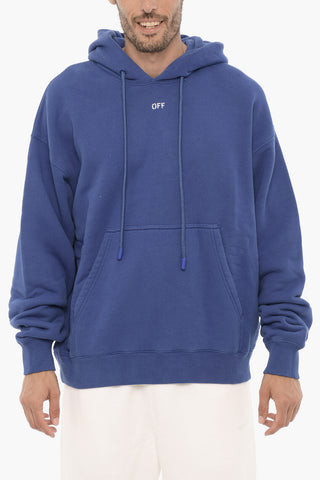 Solid Color Hoodie with Patch Pocket