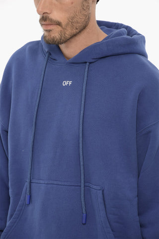 Solid Color Hoodie with Patch Pocket