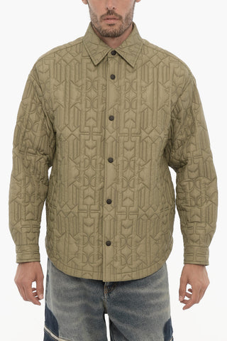Giubbotto Trapuntato con Monogram All-Over