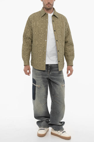 Giubbotto Trapuntato con Monogram All-Over