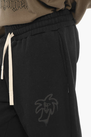 Joggers HUNTER in Cotone Garzato a Tinta Unita