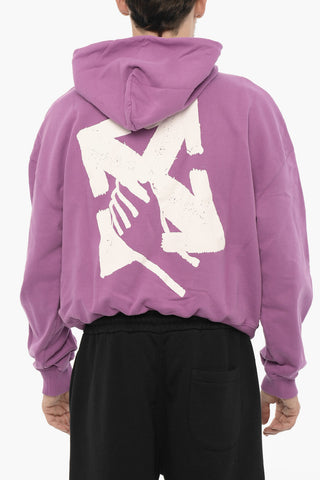 Brushed Cotton HAND ARROW Hoodie