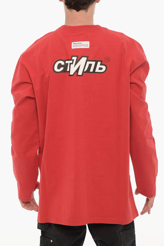 Long Sleeved EAGLE Crew-neck T-Shirt