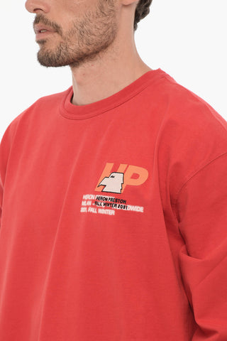 Long Sleeved EAGLE Crew-neck T-Shirt