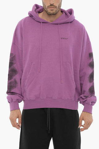 Cotton Hoodie with Print