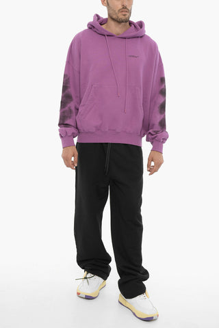 Cotton Hoodie with Print