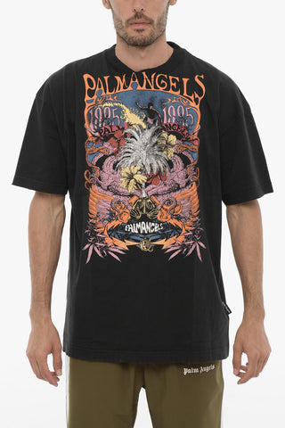 Printed PALM CONCERT Crew-neck T-Shirt