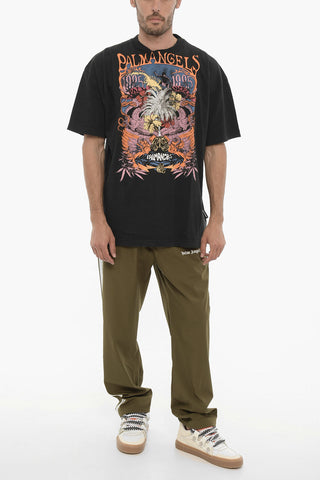 Printed PALM CONCERT Crew-neck T-Shirt