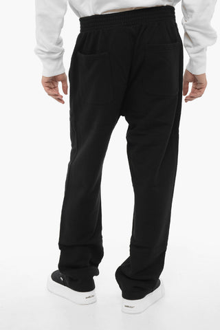 Joggers WORKSHOP aus Baumwollfleece mit Gummibund