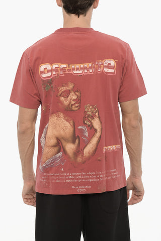 Rundhals-T-Shirt DIGIT BACCHUS Bedruckt