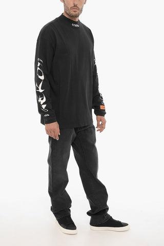 Long Sleeved Turtle-neck T-Shirt