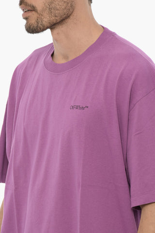 Rundhals-T-Shirt in Uni