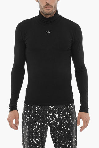 Long Sleeved Turtle-neck T-Shirt