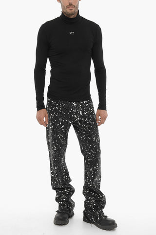 Long Sleeved Turtle-neck T-Shirt