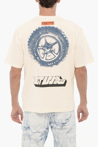 Printed Cotton Crew-Neck T-shirt