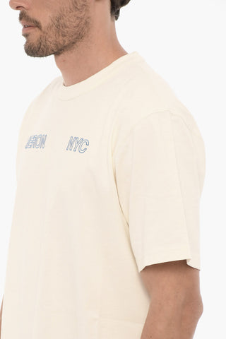 Printed Cotton Crew-Neck T-shirt