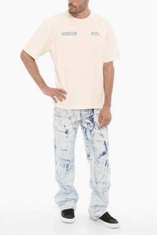 Printed Cotton Crew-Neck T-shirt